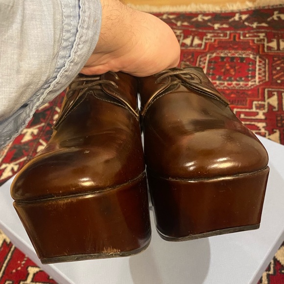 Prada lace up platform oxfords - Picture 5 of 5